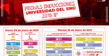 FECHAS-INDUCCIONES 2019 1P FECHAS-INDUCCIONES 2019 1P